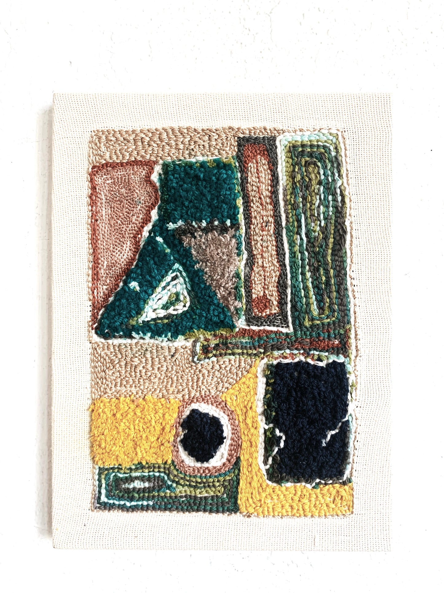 Original Abstract Fiber Art