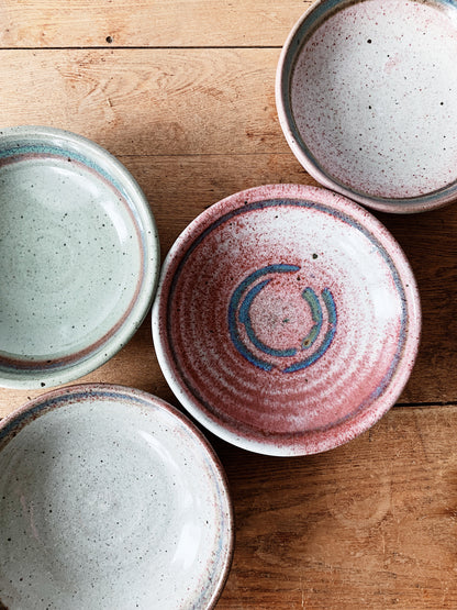 Collection of handmade Stoneware Bowls