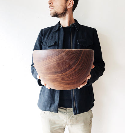 Large Vintage Teak Bowl