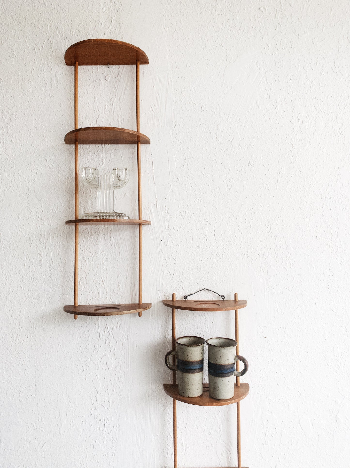 Vintage Display Wall Shelves