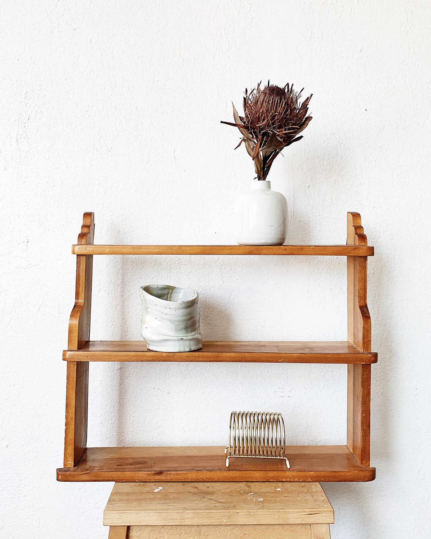 Vintage Handmade Shelf