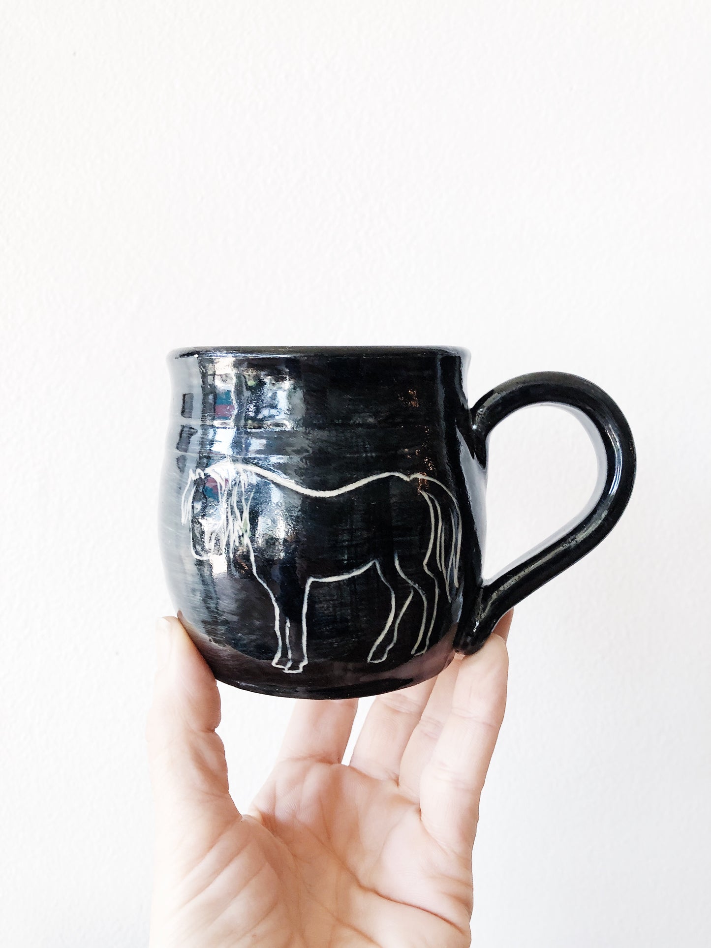 Handmade Horse Mug