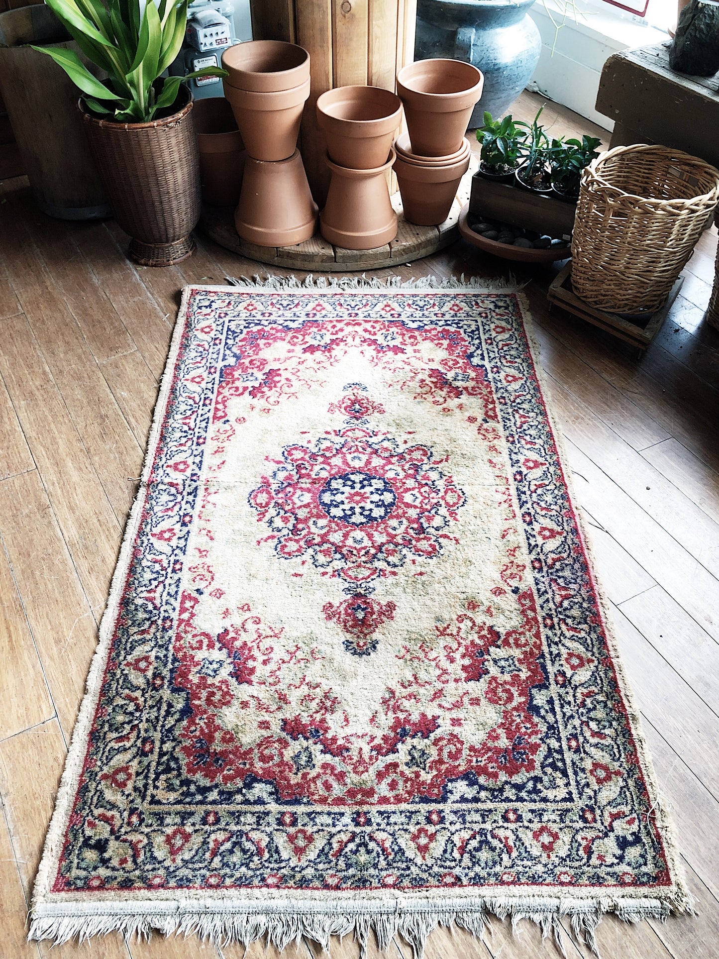 Vintage Persian Wool Rug